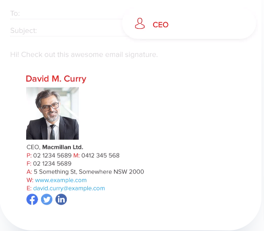 Mini Signature Sample Business Signature Examples