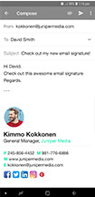 mob email signature online