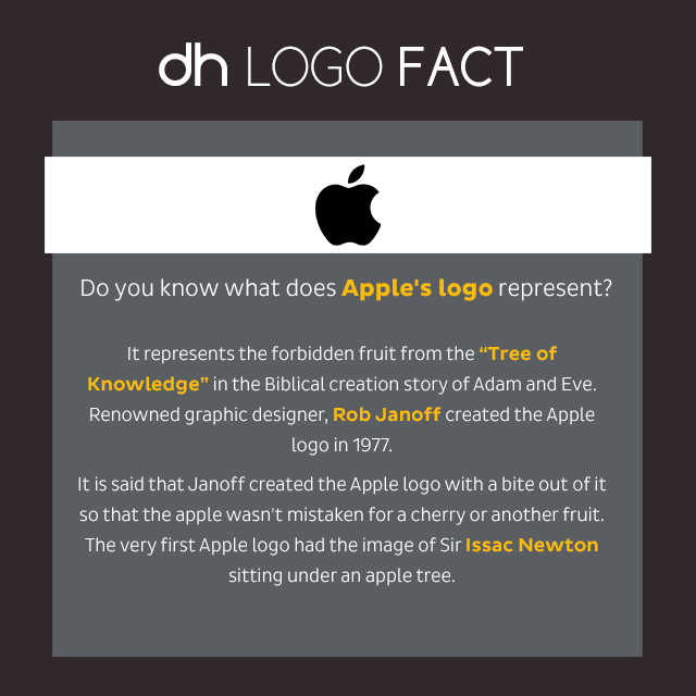 apple logo fact