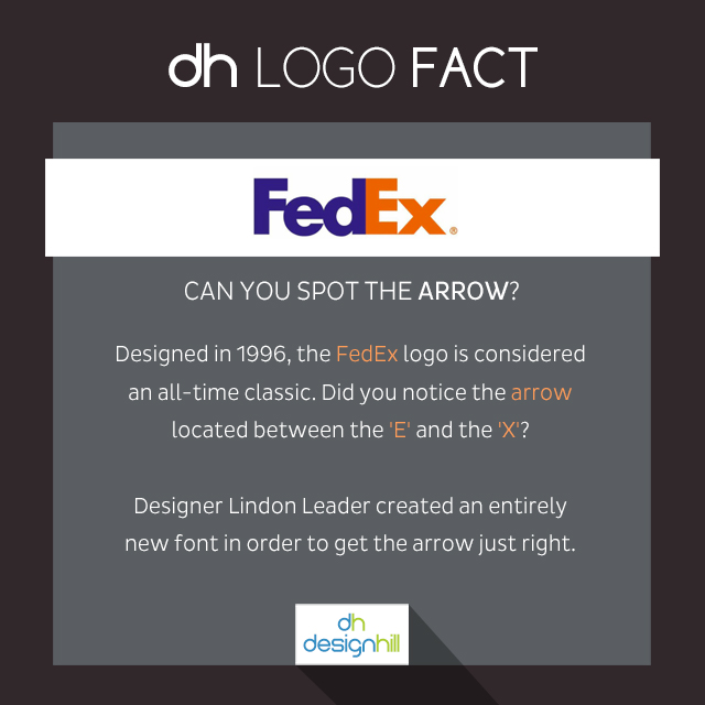 fedex logo fact