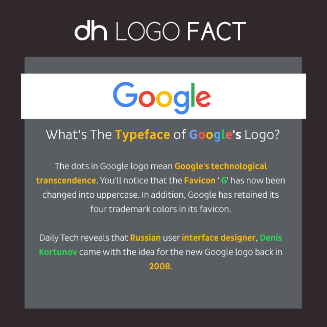 google logo fact