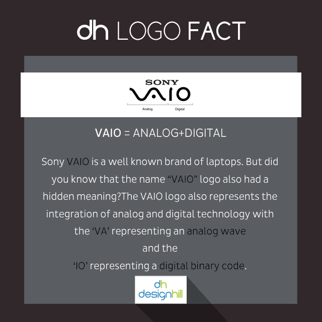 sony vaio logo fact