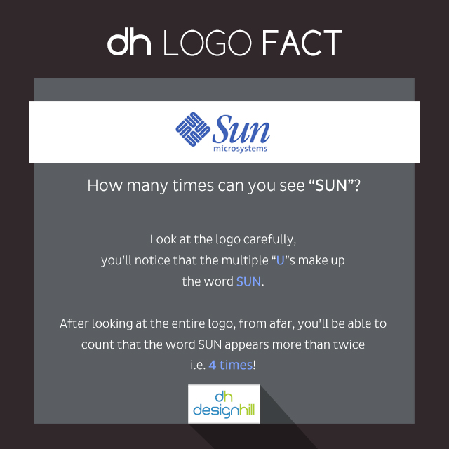sun microsystems logo fact