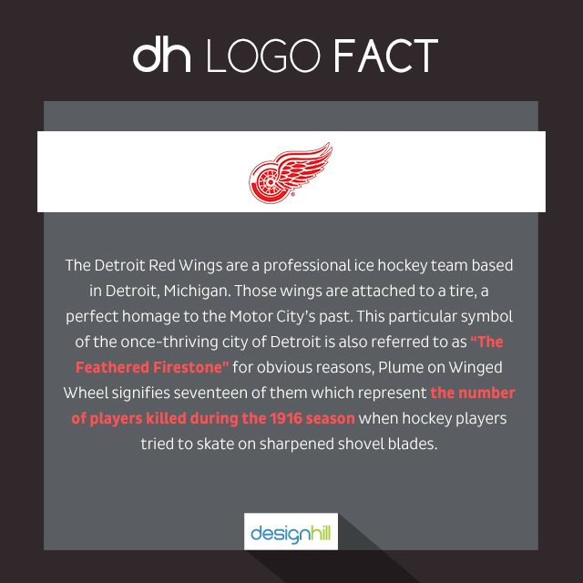 THE DETROIT RED WINGS LOGO
