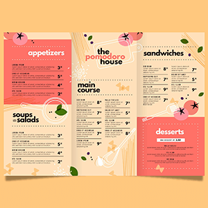 Menu Design