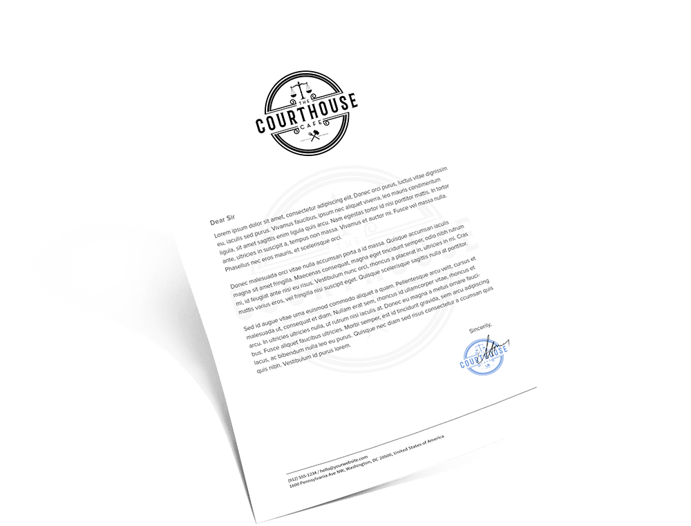 11 Best Company Letterhead Ideas Inspiration In August 2020 Designhill