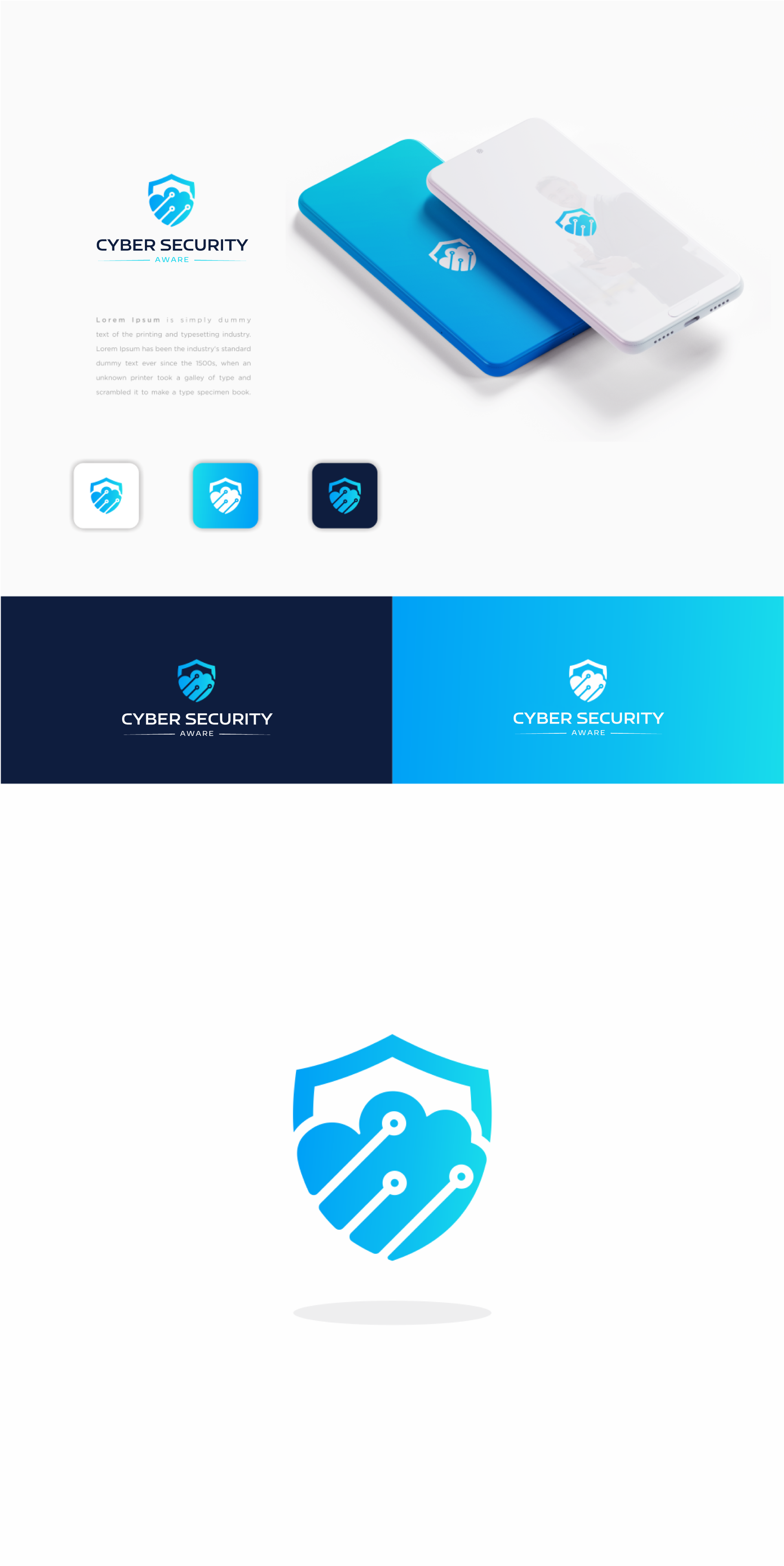 Cyber by Nehel Cyber in Logo Design Inspiration by Nehel