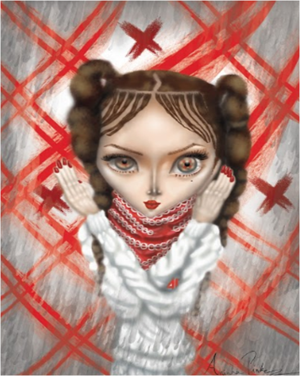 HyunA in Illustration and Graphics Inspiration by Ana Carolina Madsen Pinke