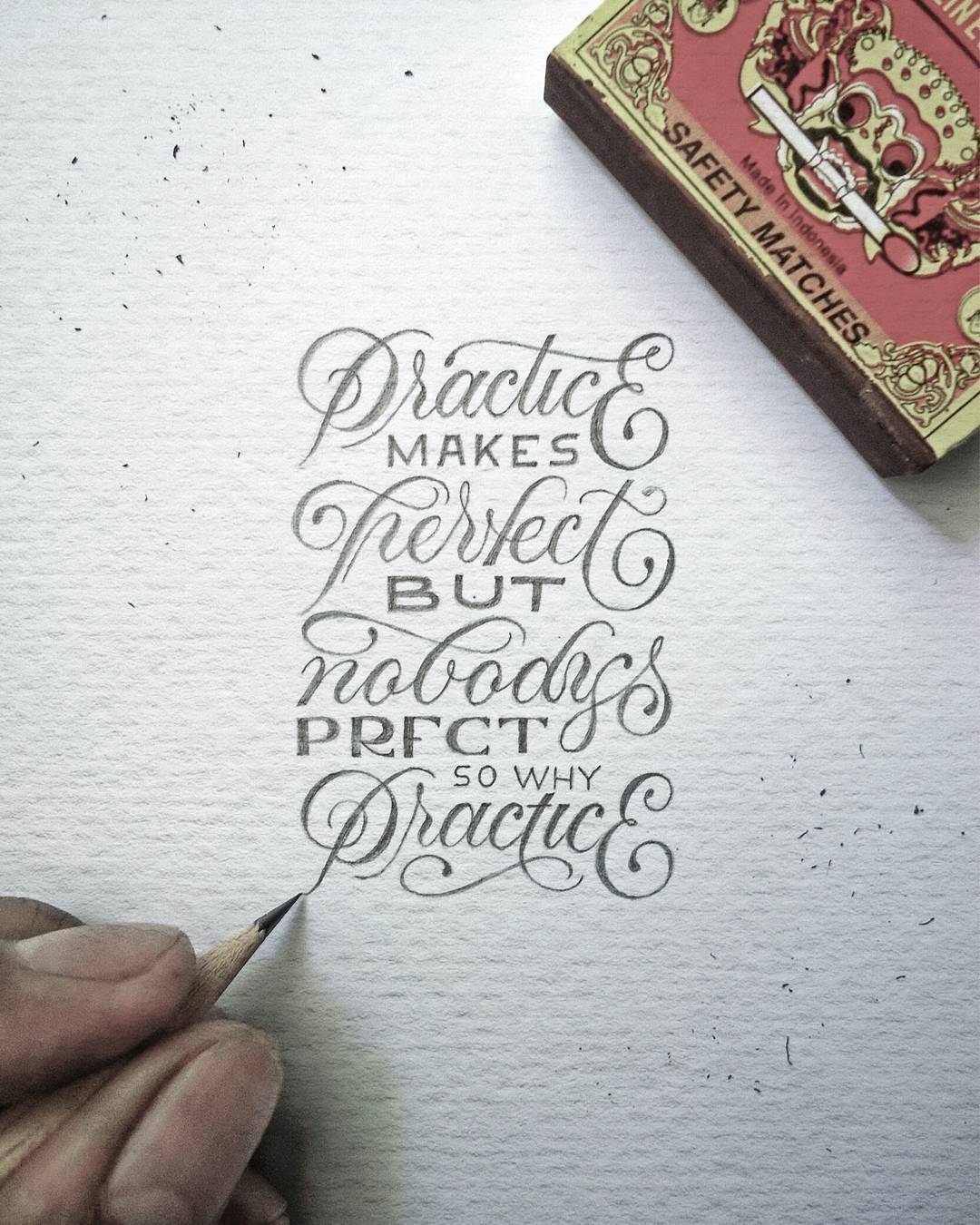 Why practice? by Dexa Muamar Why practice? in Hand Lettering Inspiration by Dexa Muamar