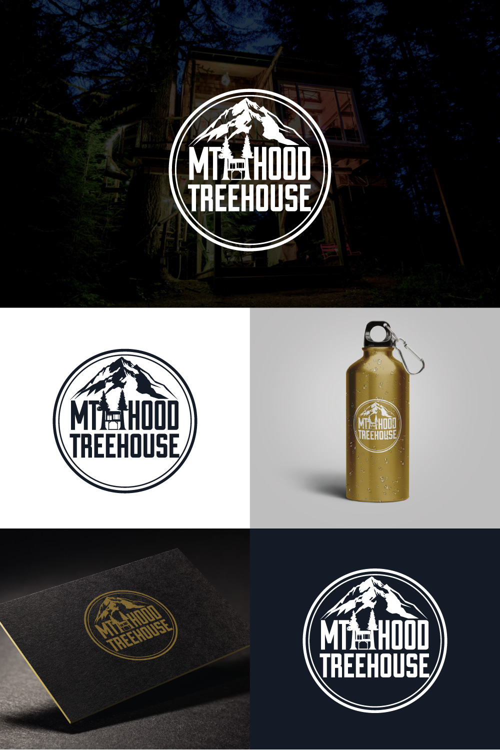 Mt Hood TreeHouse by Sergio Luis Coelho Mt Hood TreeHouse in Logo Design Inspiration by Sergio Luis Coelho
