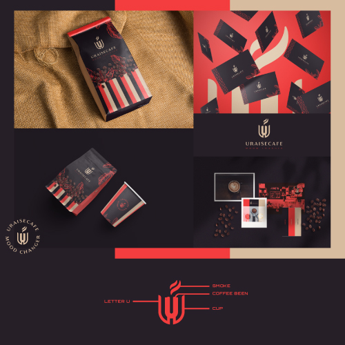 Urise cafe in Logo & Brand Identity Inspiration by Next Mahamud