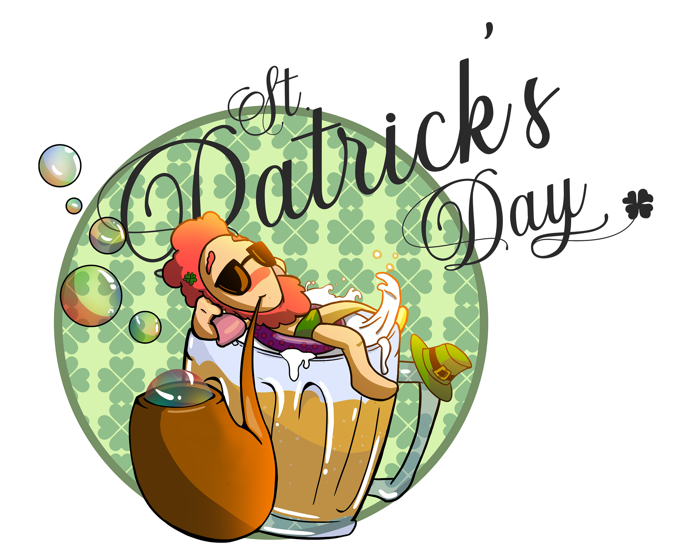 St Patrick's Day Challenger in Digital Art Inspiration by José Elder De Oliveira Campos