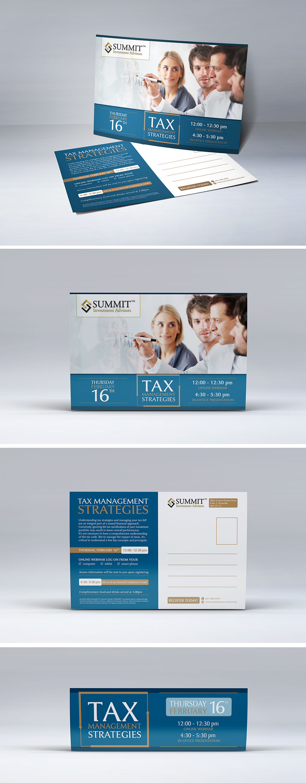 Summit Investment Advisors by Laalot Summit Investment Advisors in Leaflet Design Inspiration by Laalot
