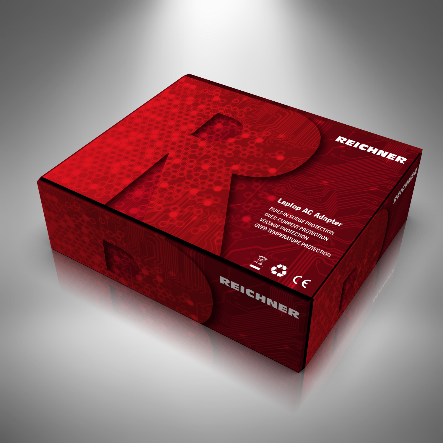 Reichner - Laptop AC Adapter by Tarekalitaha Reichner - Laptop AC Adapter in Packaging Design Inspiration by Tarekalitaha