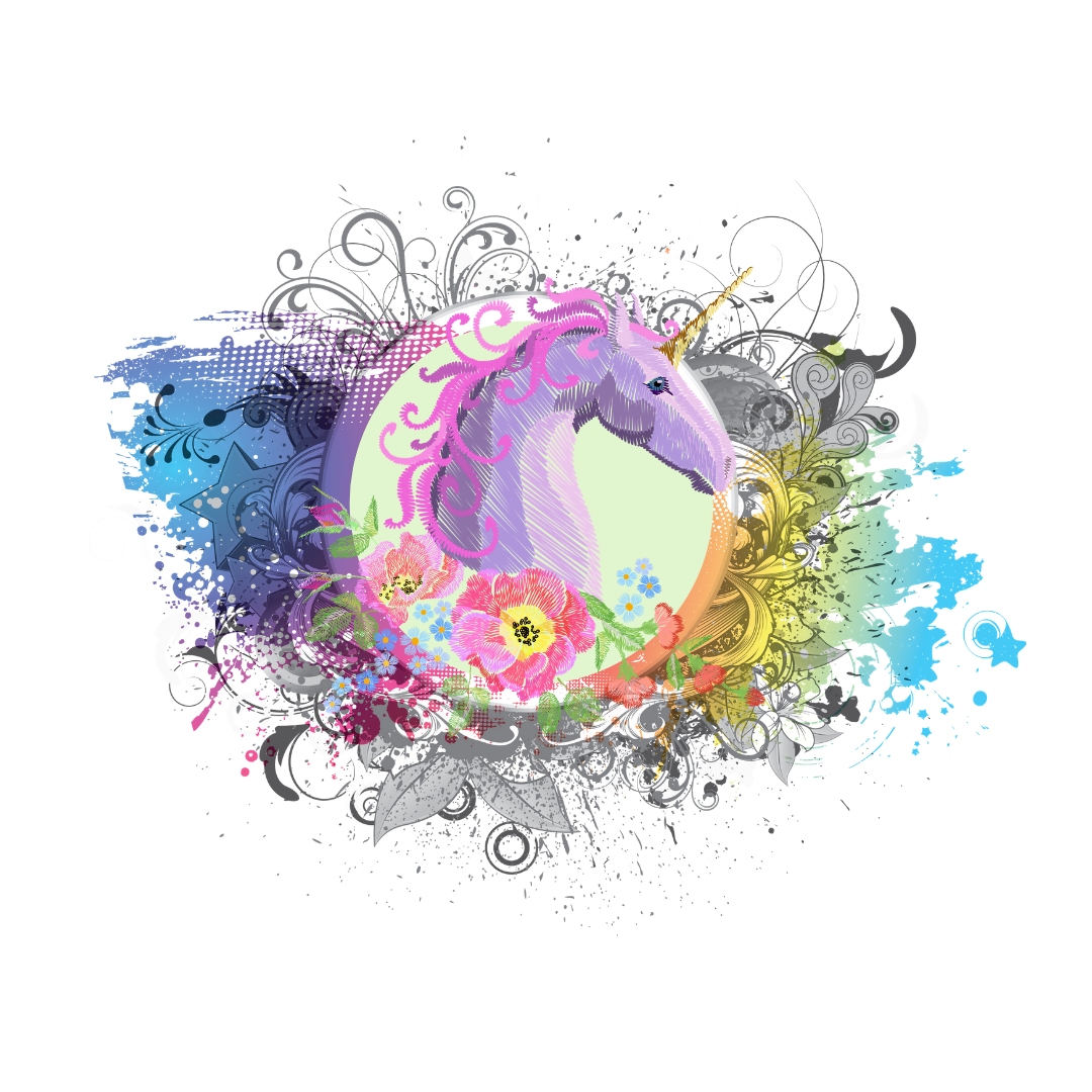 Unicorn Dream in Digital Art Inspiration by Gaele