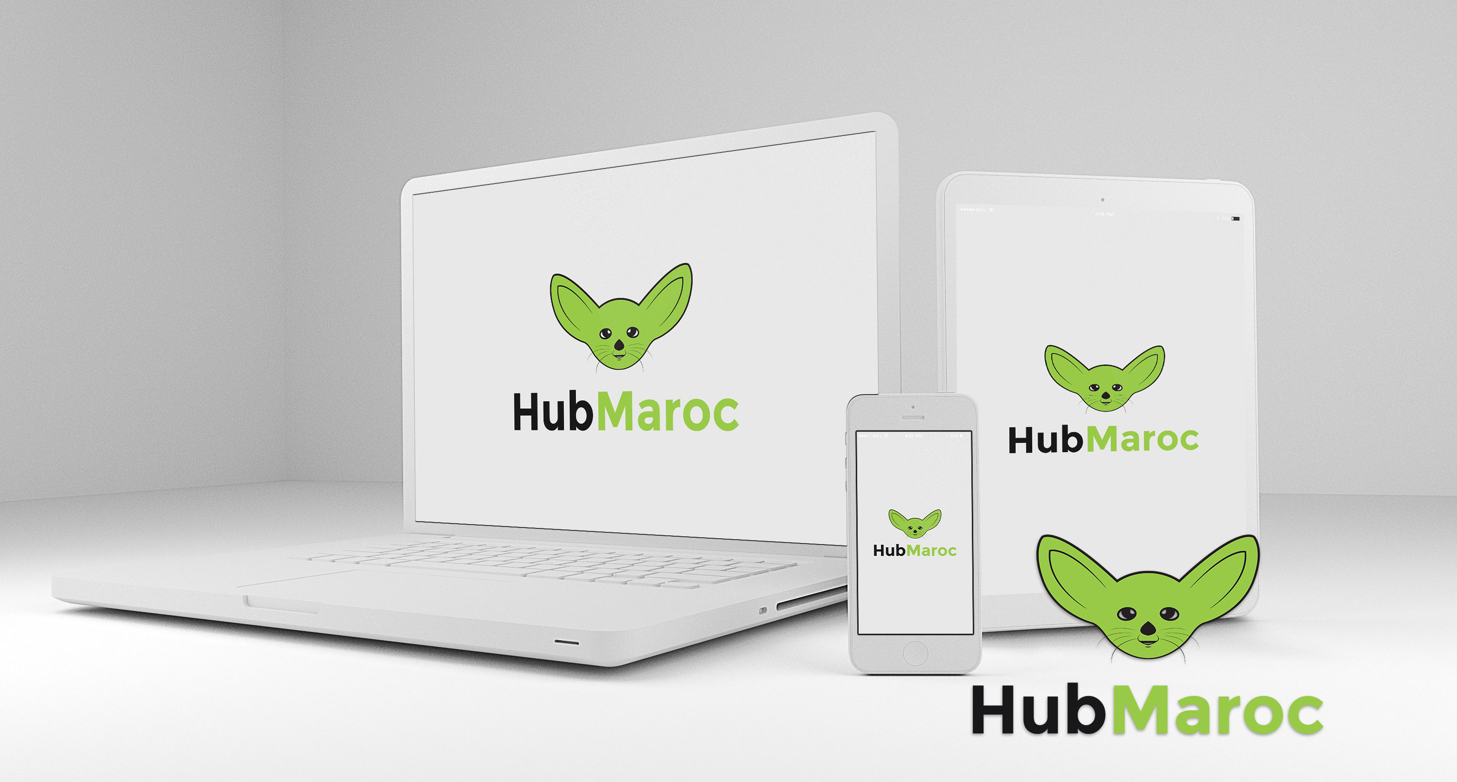 Hub Maroc by Abubokkor Siddique Hub Maroc in Logo & Brand Identity Inspiration by Abubokkor Siddique