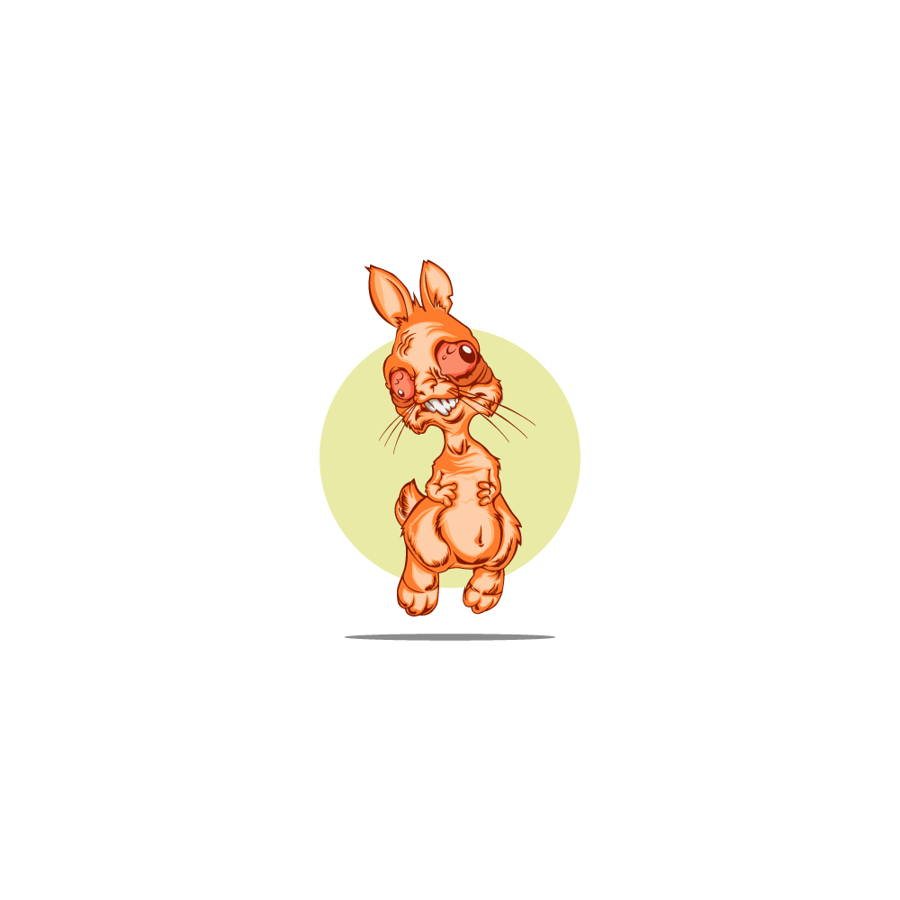 Guinea pigs in Apparel and Merchandise Illustration Inspiration by Faizal Bhagaskara