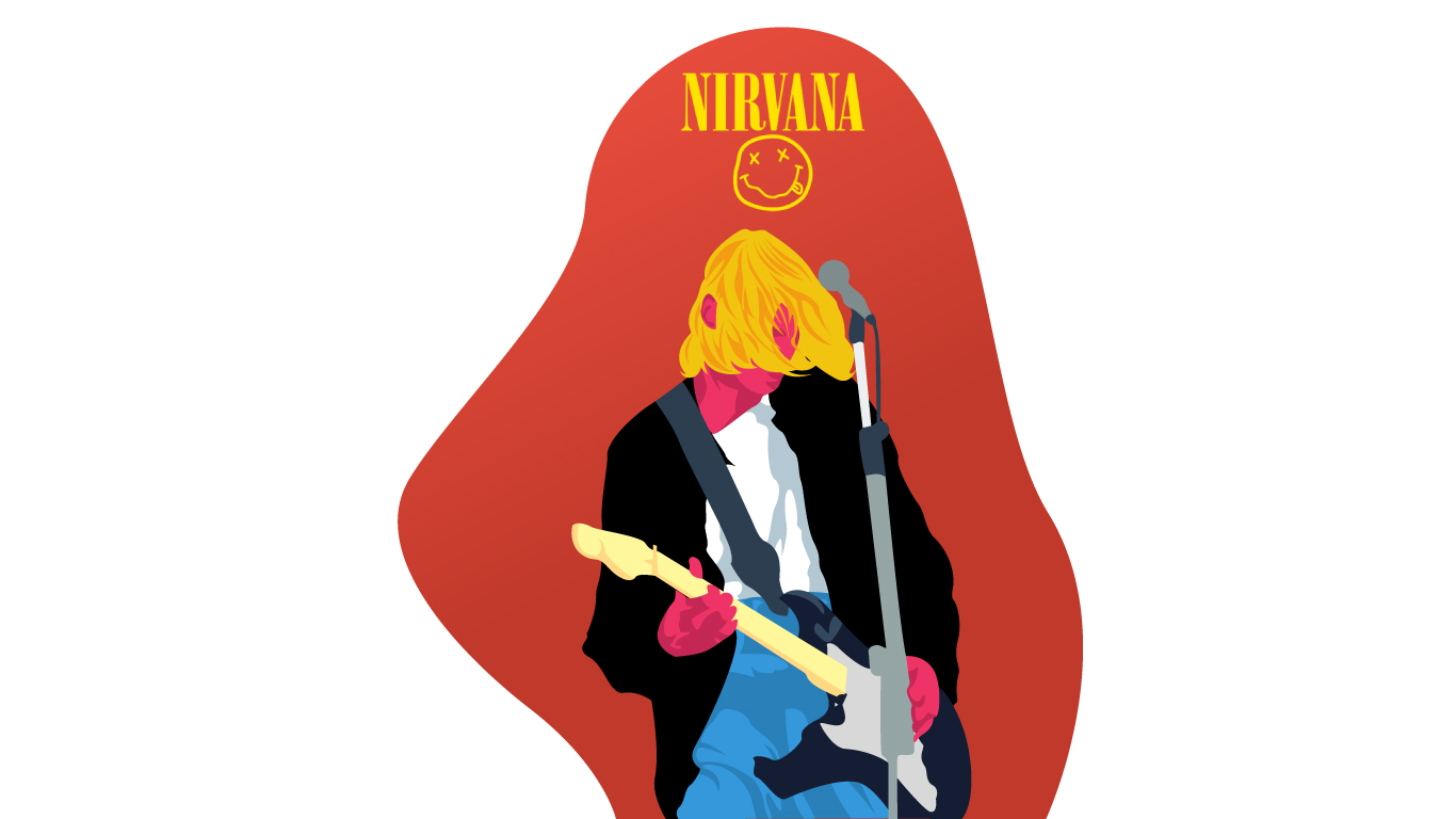 Nirvana in Illustration and Graphics Inspiration by Faizal Bhagaskara