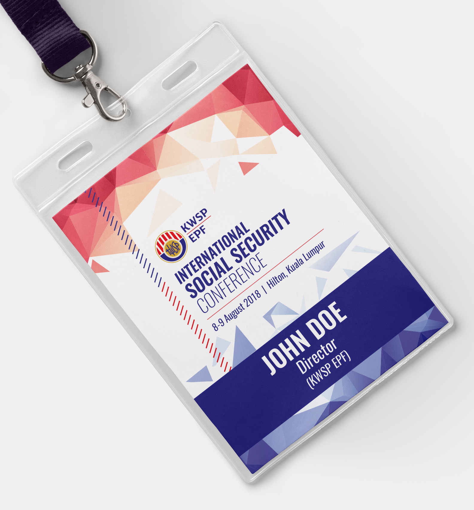 Name Tag Design Conference