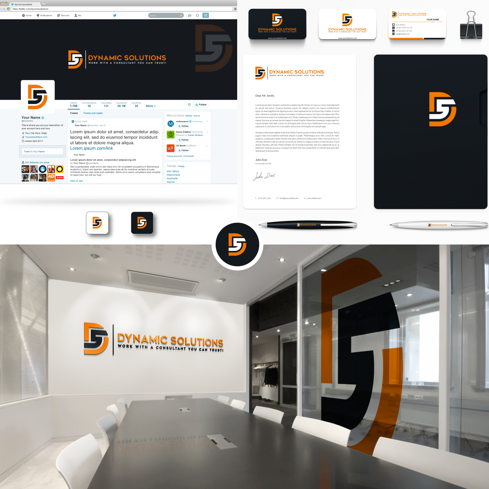 Dynamic Solutions - Logo Design BY Bokivts 74000 - Designhill