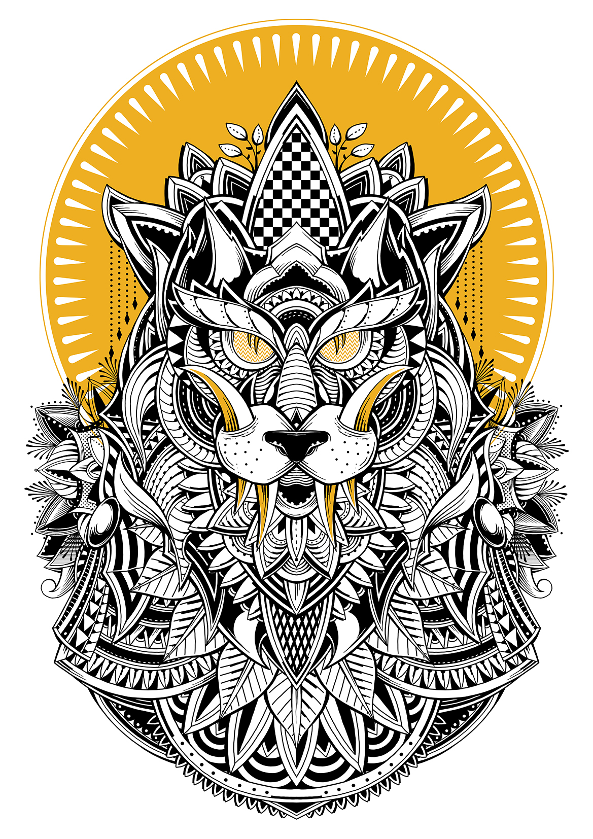 Alpha Wolf in Illustration and Graphics Inspiration by Rayo Denanda