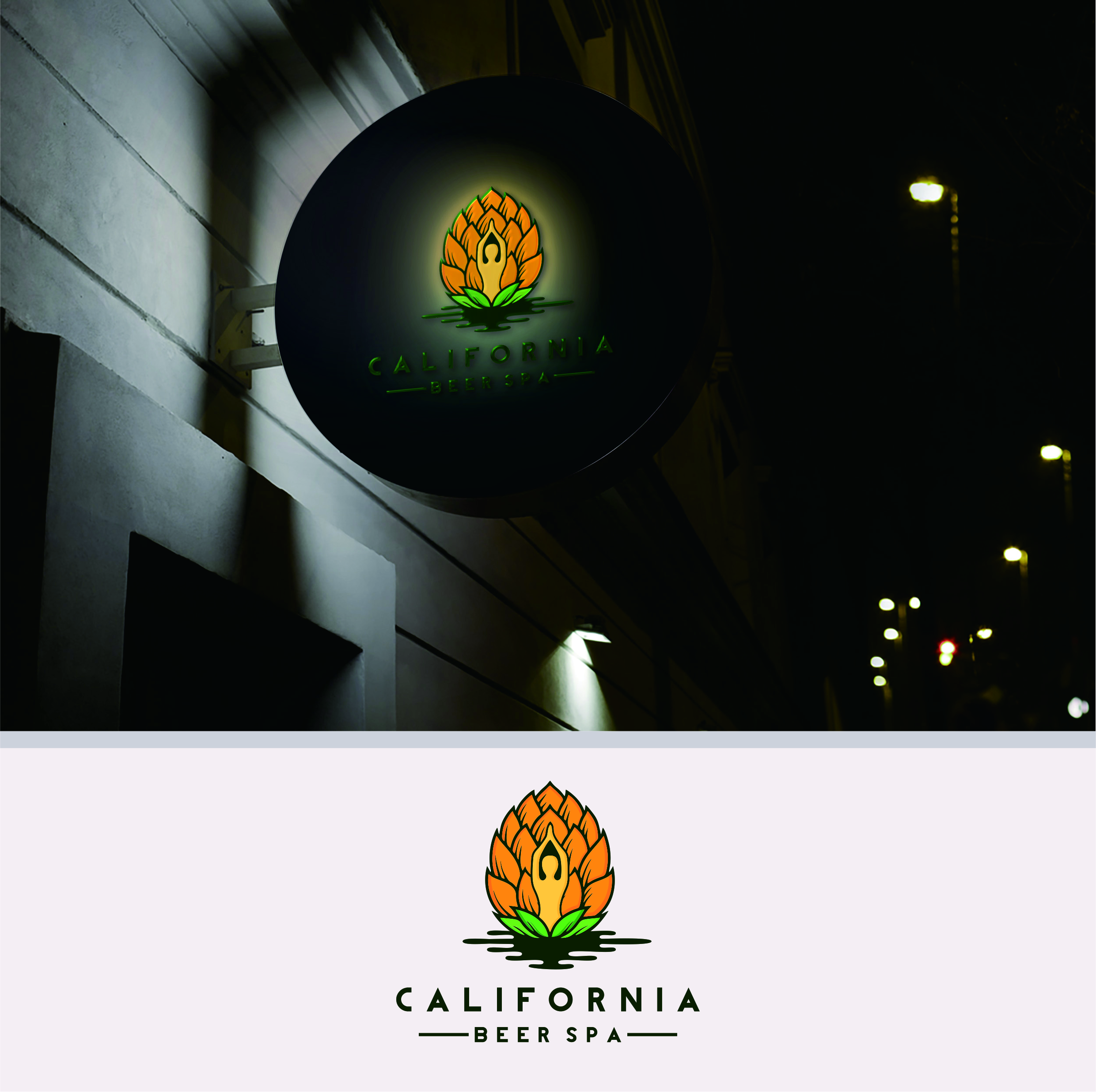this is the logo of one of the contest beer in Logo & Brand Identity Inspiration by Amalia✔