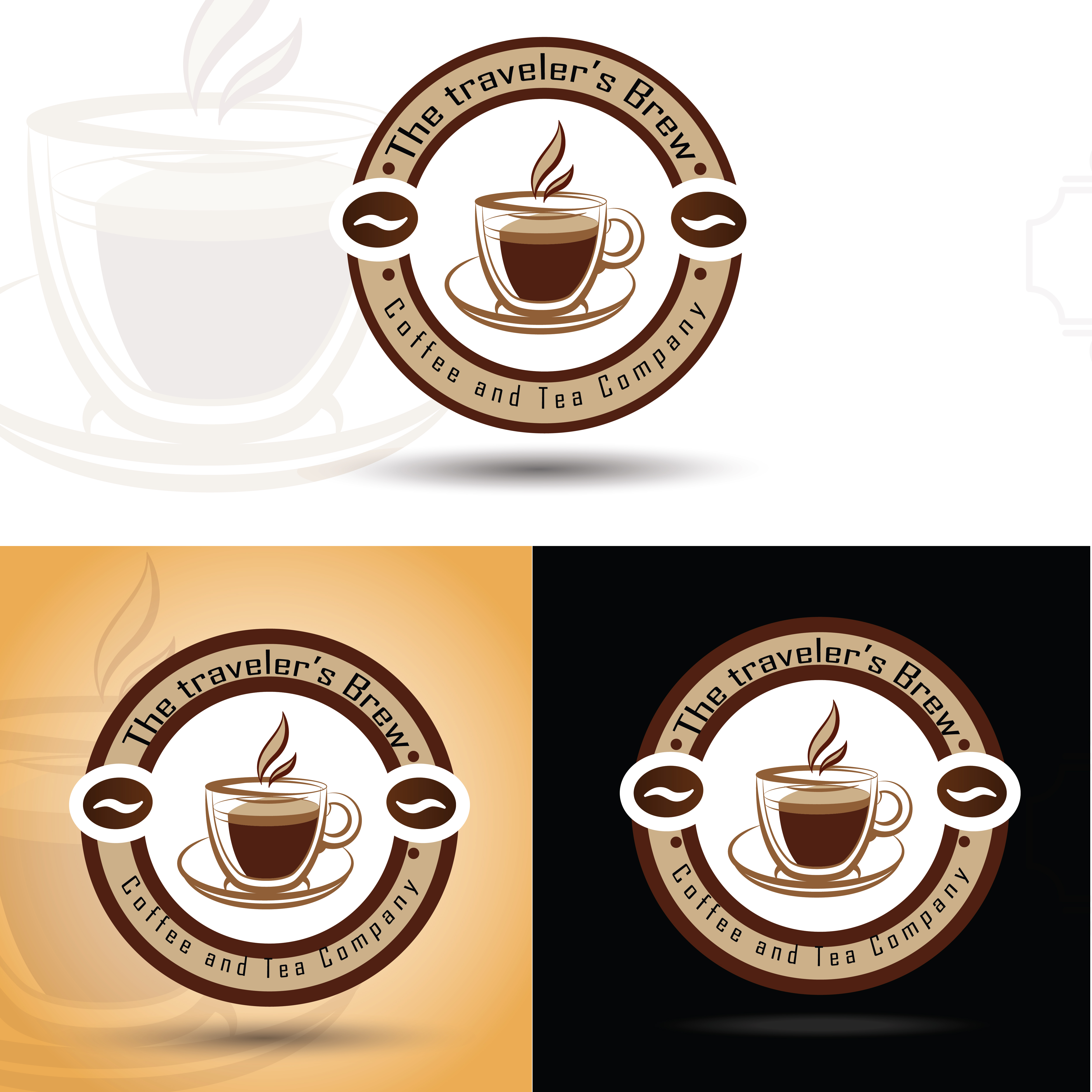 Tea company logo design by Emma John Tea company logo design in Logo Design Inspiration by Emma John