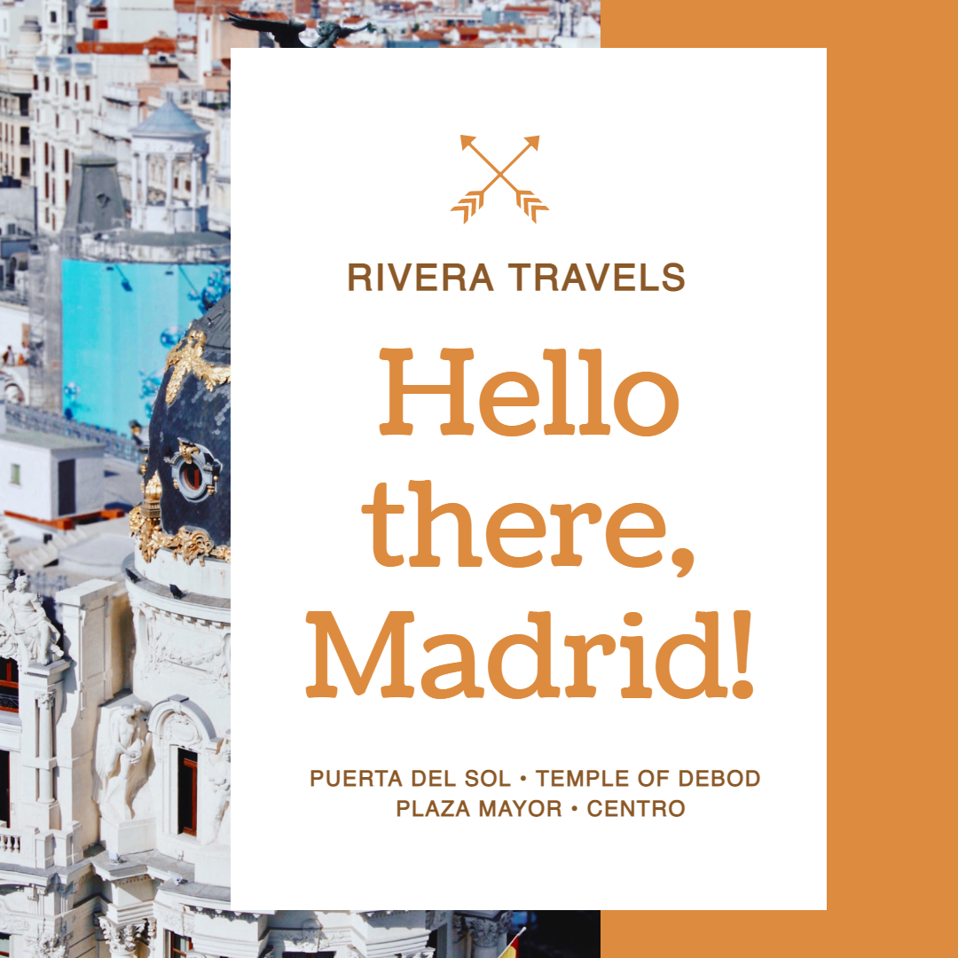 Travel Quote design in Instagram Post Design Inspiration by Emma John