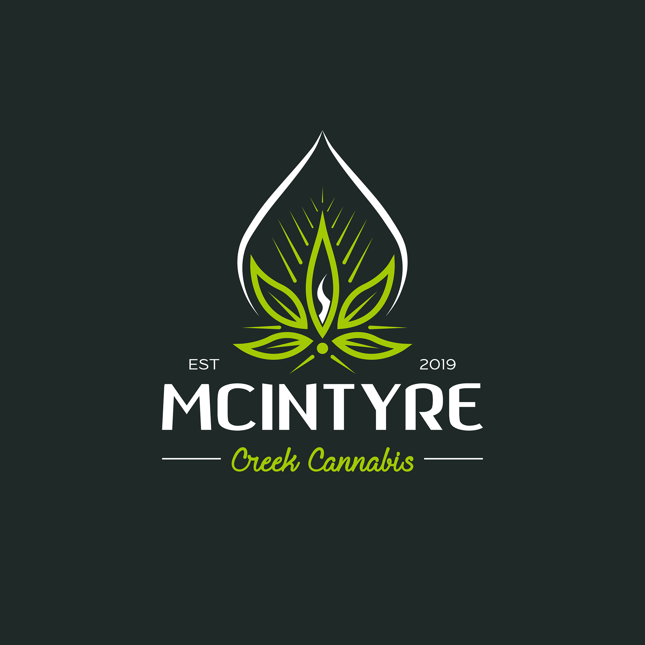 McIntyre Creek Cannabis in Logo Design Inspiration by Shakuna