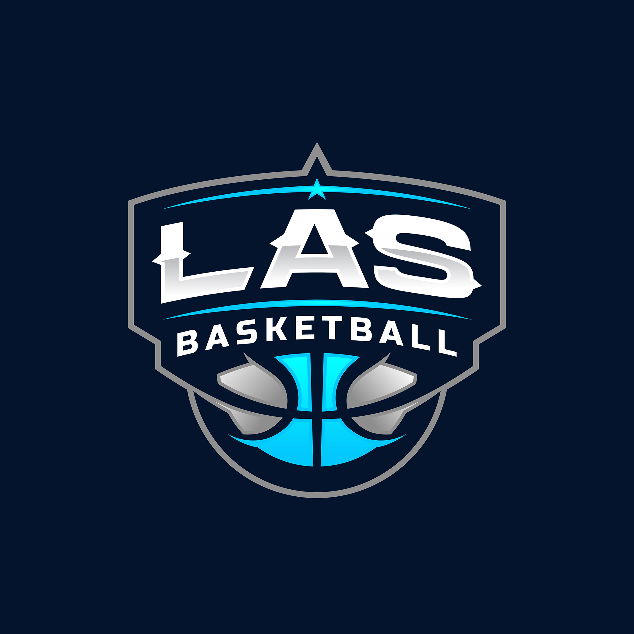 LA Select Basketball by Shakuna LA Select Basketball in Logo Design Inspiration by Shakuna