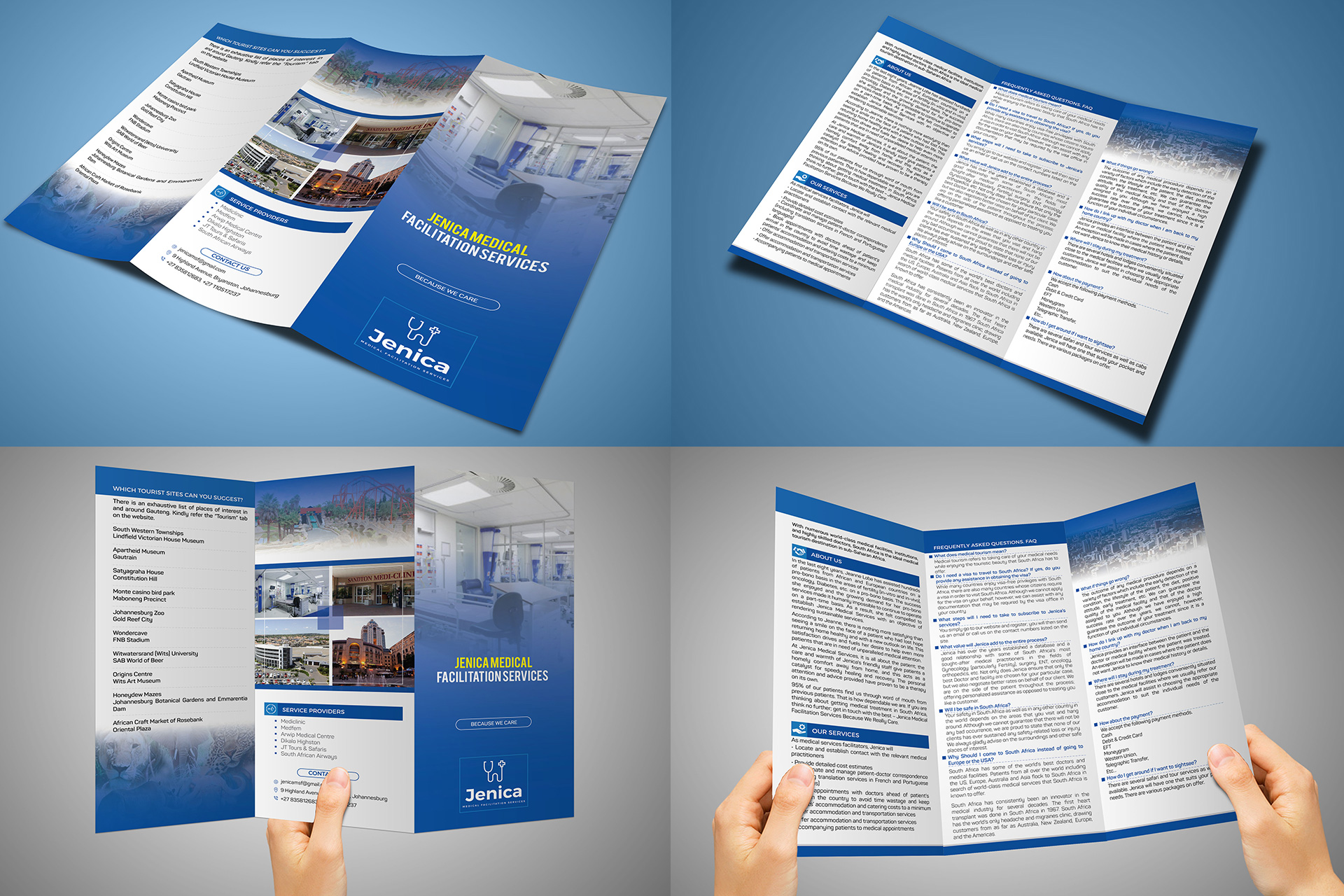 Trifold Brochure Design in Brochure Design Inspiration by Noc.itunes