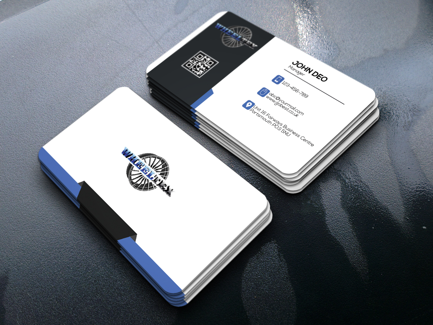 Business card design in Business Card Design Inspiration by Color_pixie