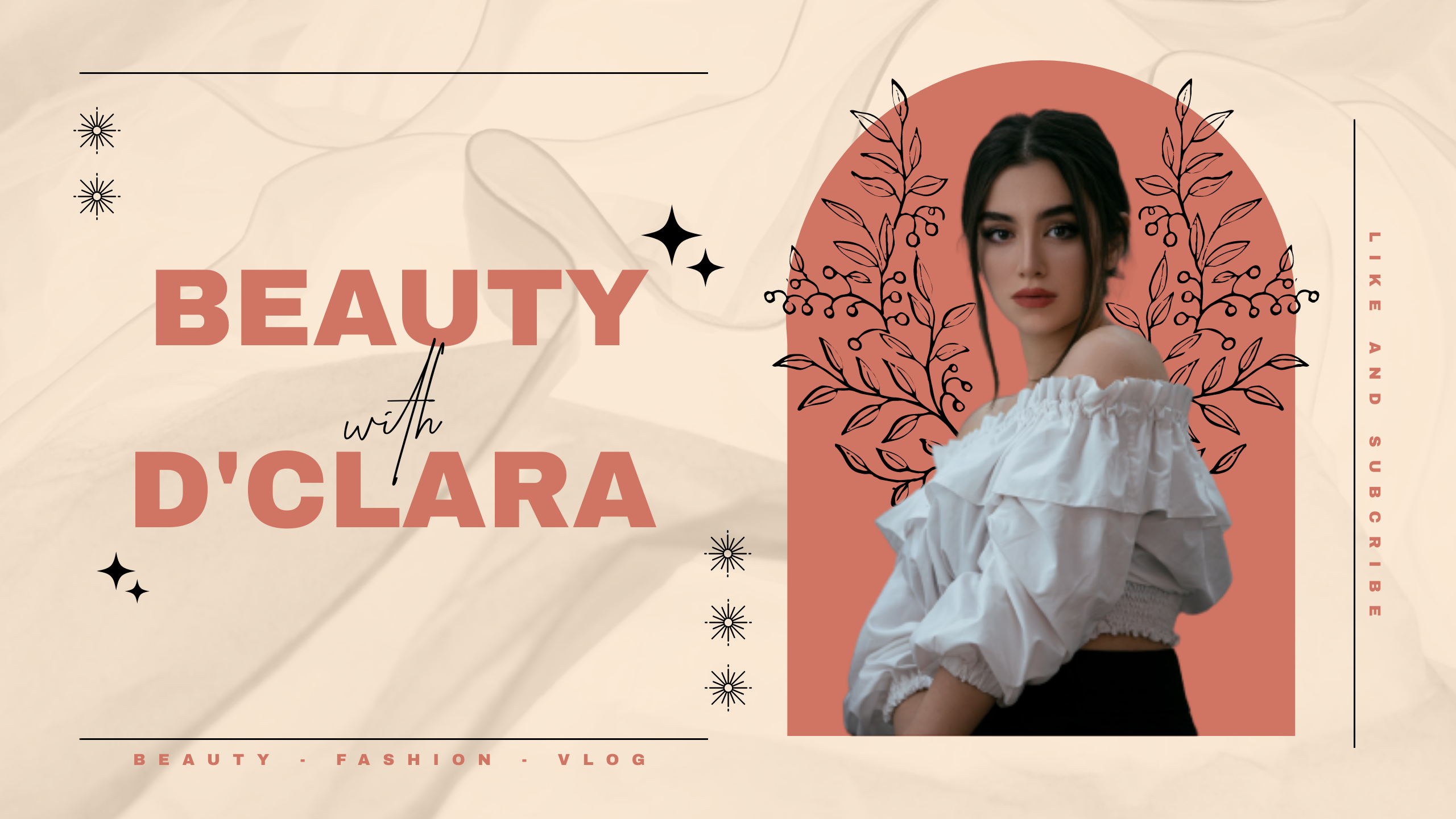 BEAUTY YOUTUBE CHANNEL in YouTube Channel Art Inspiration by Casual Penguin