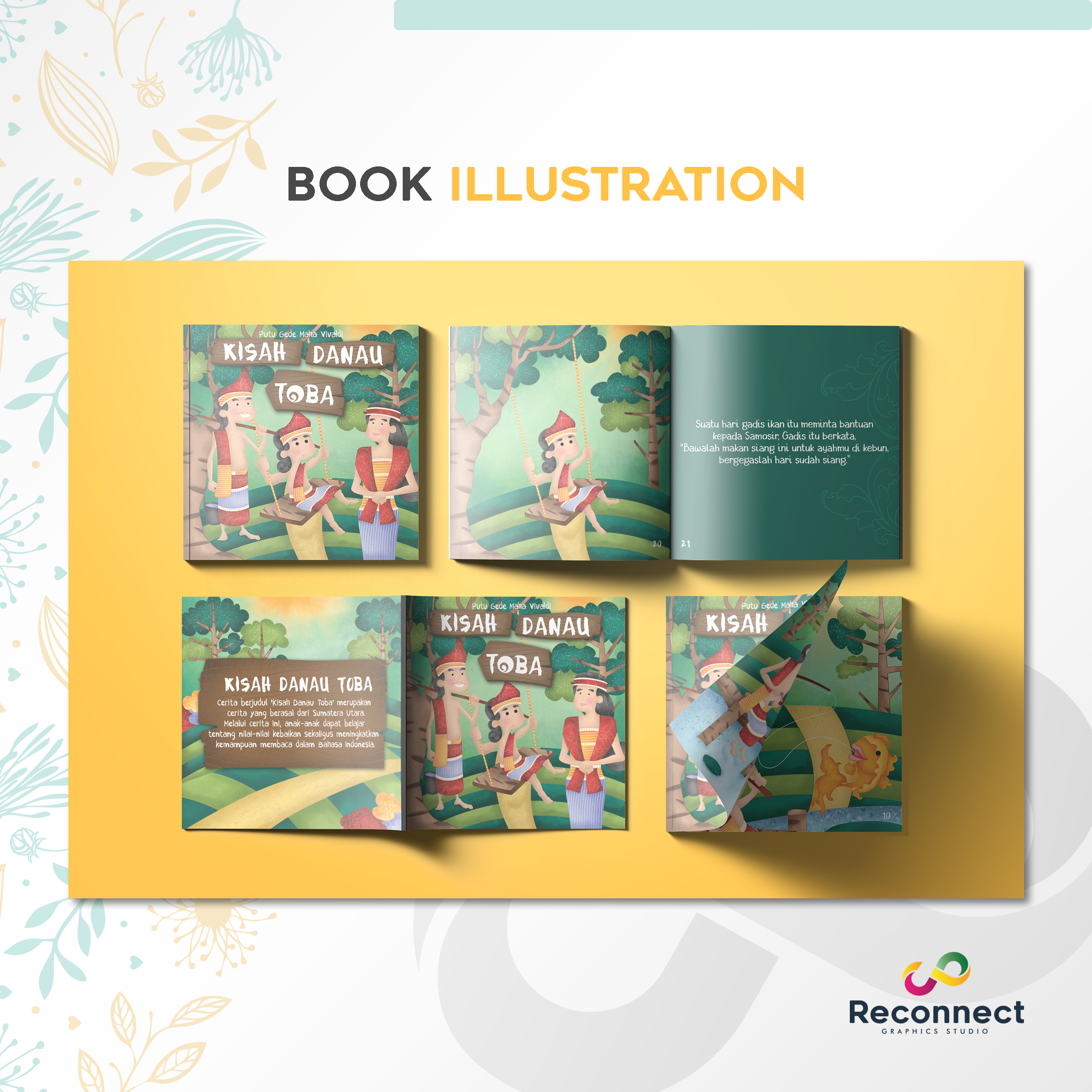 Book Illustration in Book cover Design Inspiration by Vivaldi