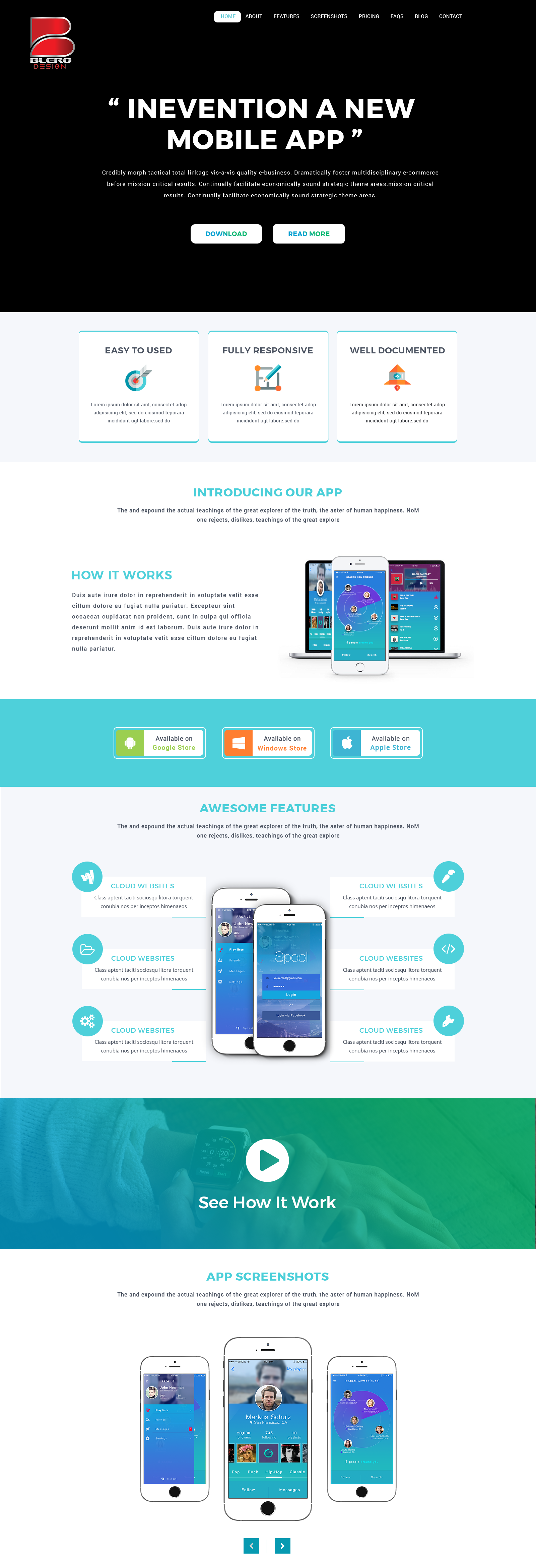 Website Mockup by Blerodesign Website Mockup in Website Design Inspiration by Blerodesign