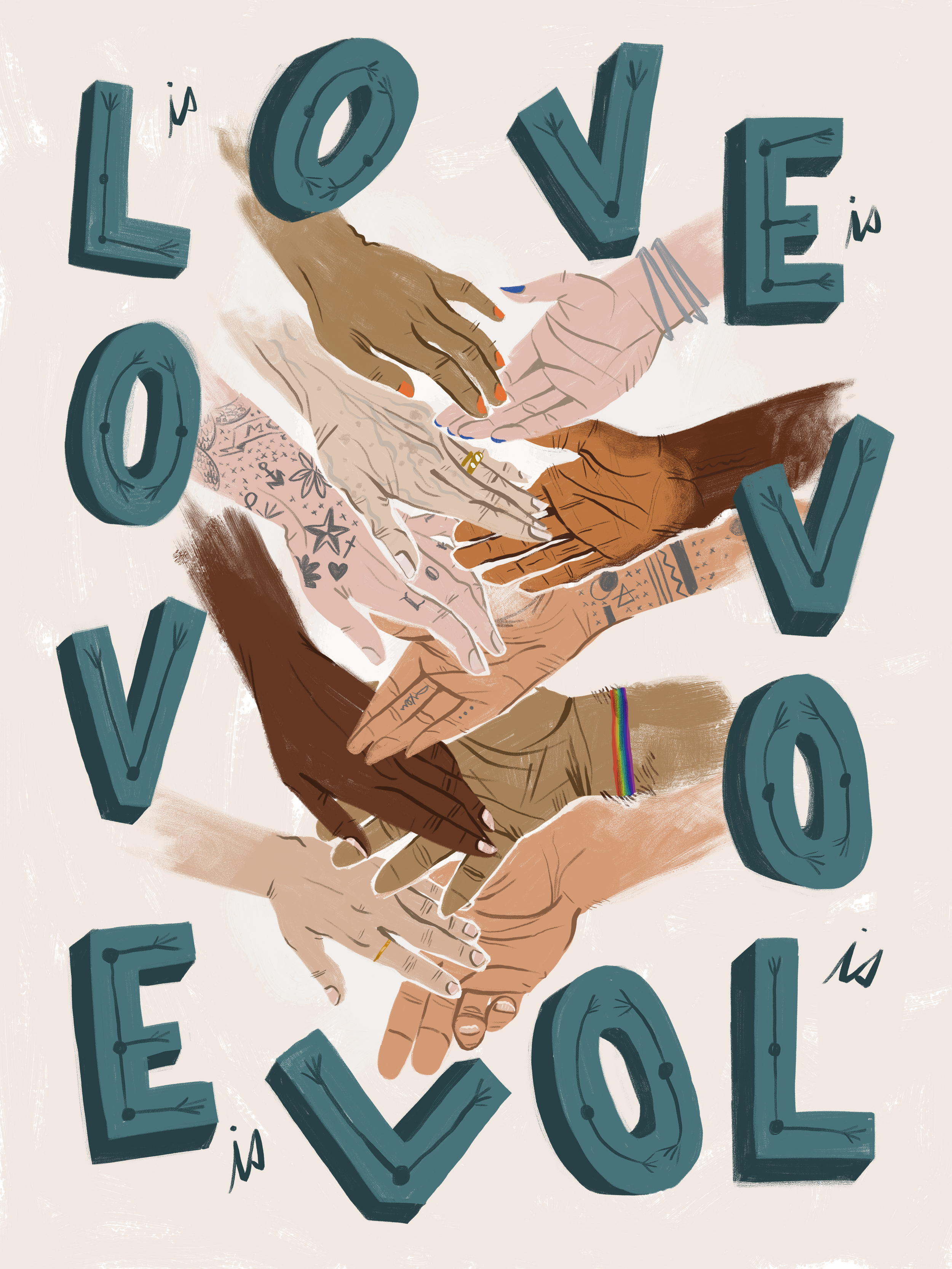 Love is Love by Caitlin B. Alexander Love is Love in Digital Matte Painting Inspiration by Caitlin B. Alexander