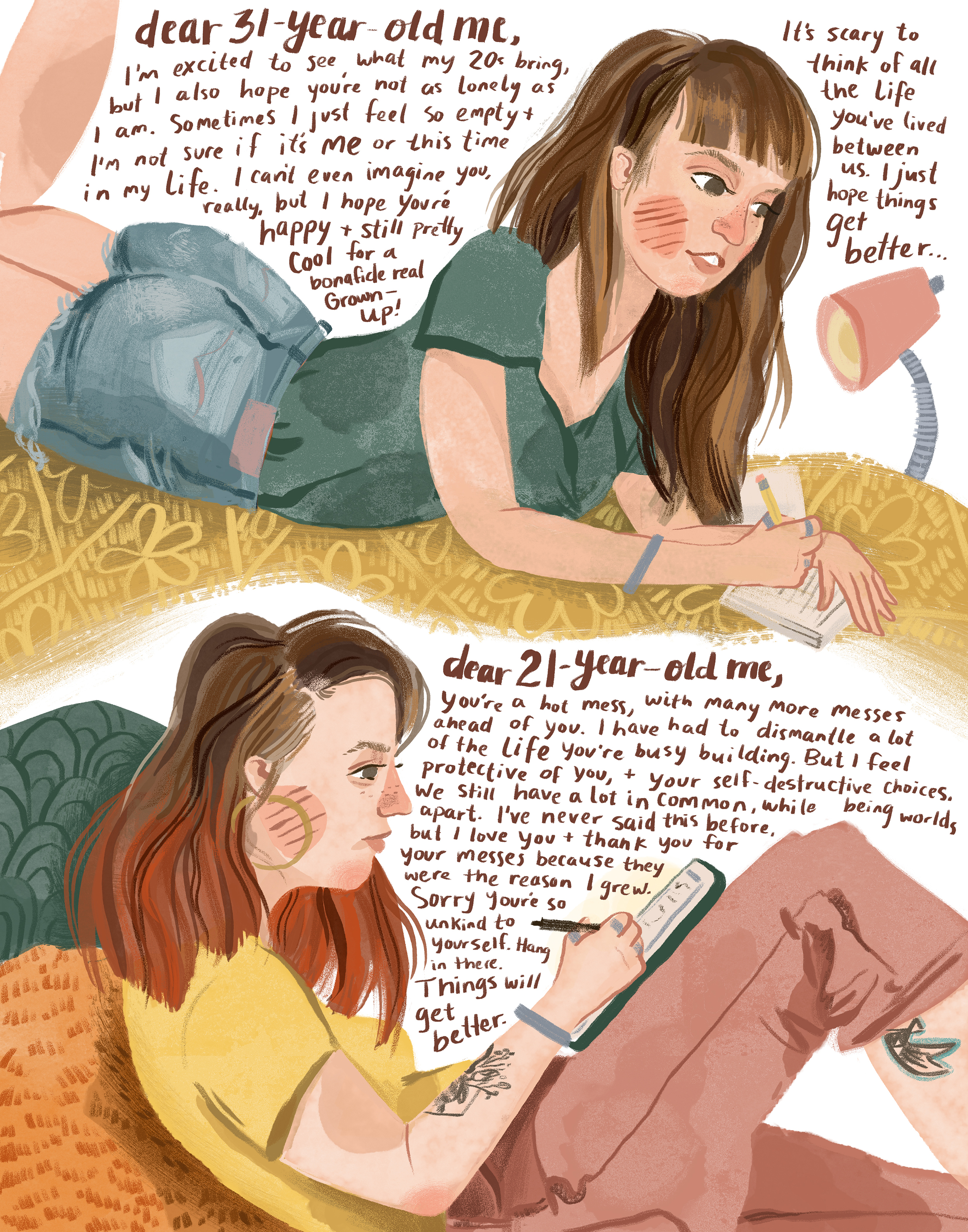 20s in Digital Painting Inspiration by Caitlin B. Alexander