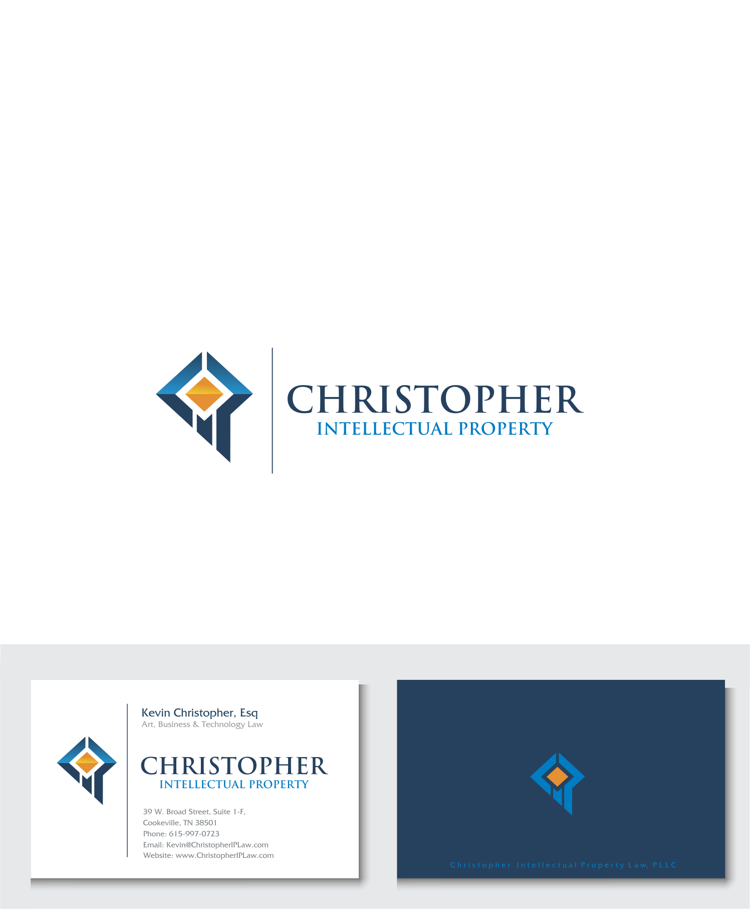 CHRISTOPHER in Logo And Business Card Design Inspiration by Braviantho