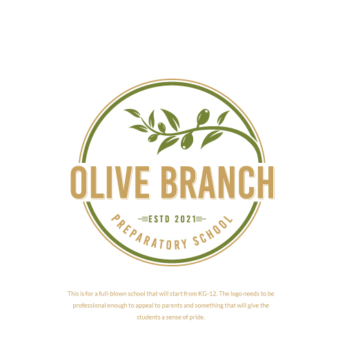 Olive Branch Preparatory School by No Name Olive Branch Preparatory School in Logo Design Inspiration by No Name