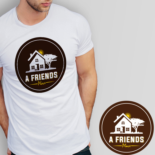 A-Friends-Place by No Name A-Friends-Place in T-Shirt Design Inspiration by No Name