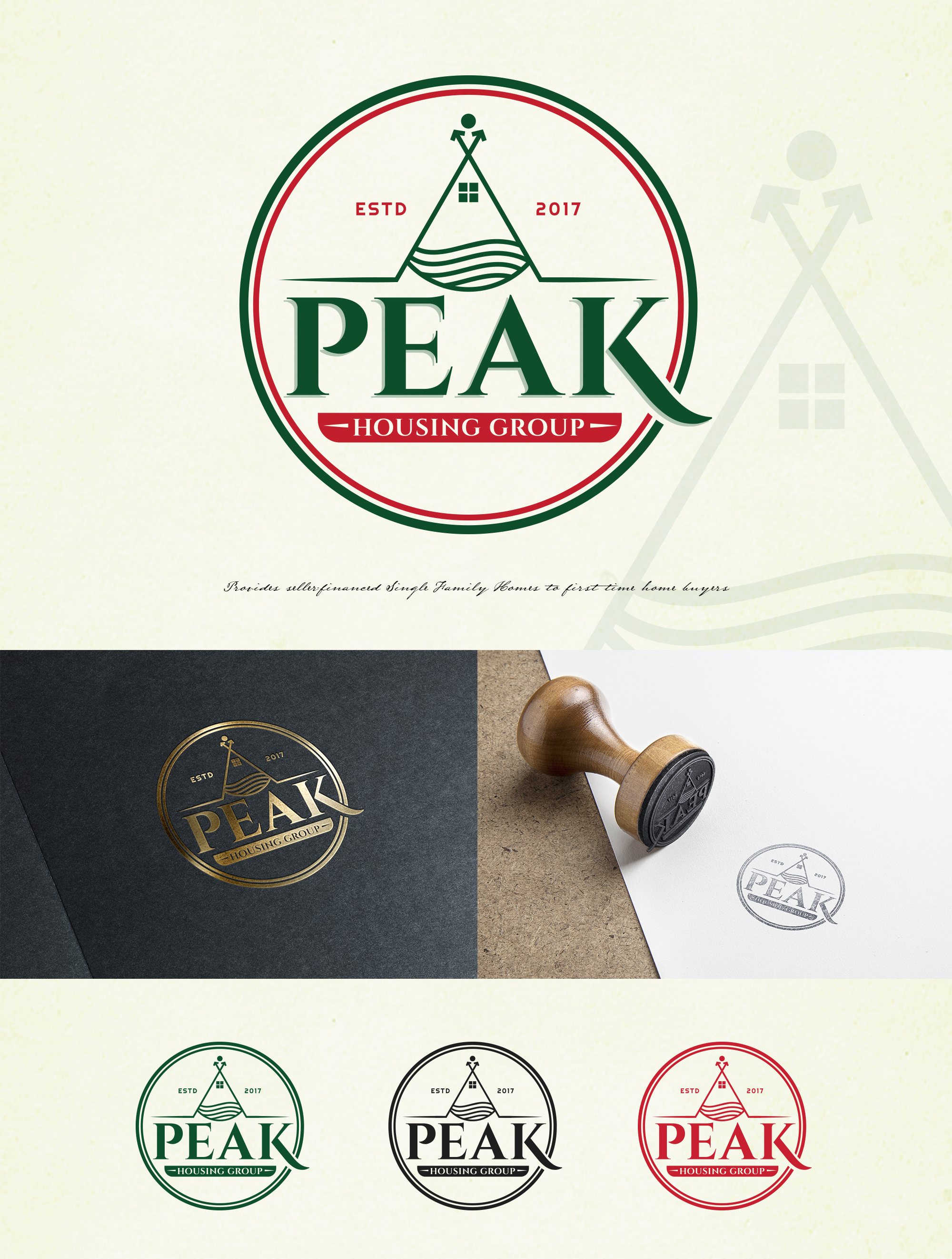 Peak housing group by Eloquence Peak housing group in Logo & Brand Identity Inspiration by Eloquence