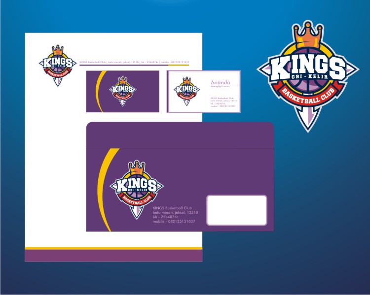 Logo for King Basketball Club by Biyonic Prabhita Logo for King Basketball Club in Logo & Brand Identity Inspiration by Biyonic Prabhita