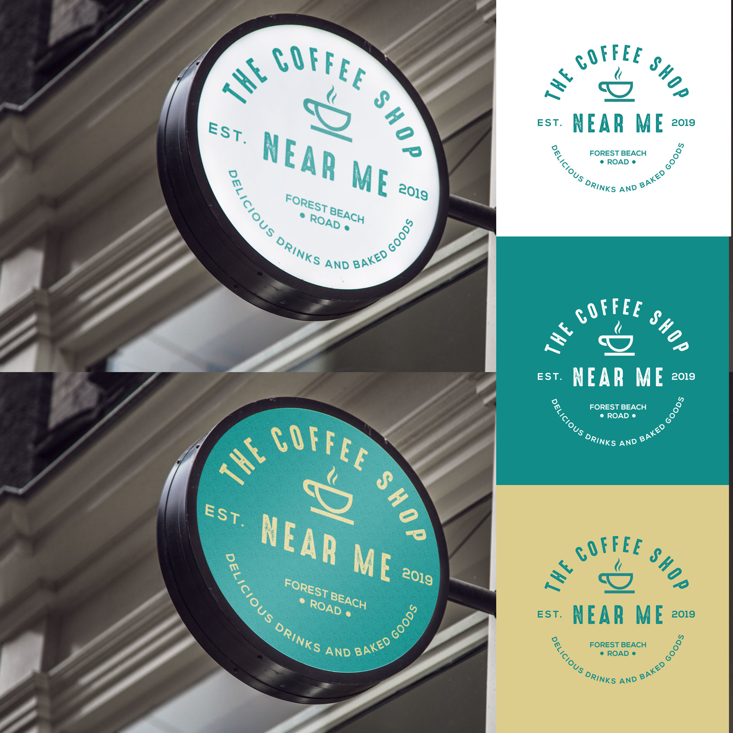 coffee shop by Nita Gunawati coffee shop in Logo Design Inspiration by Nita Gunawati