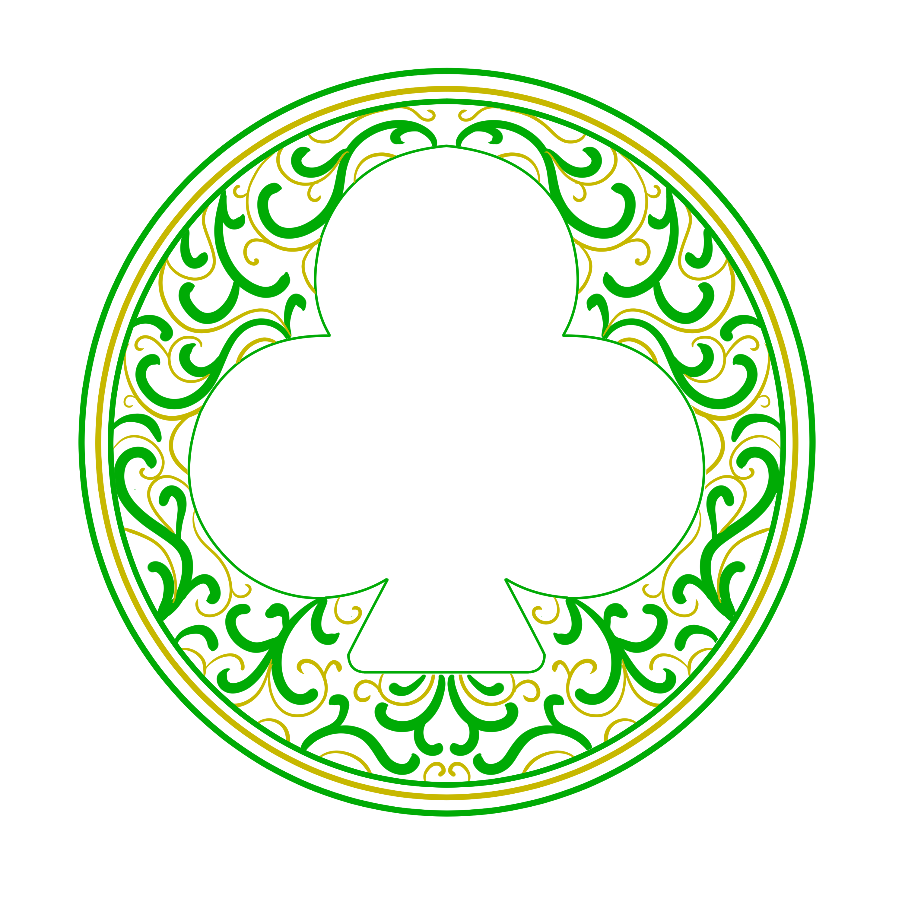 Intricate Clover by Paul Arruejo Intricate Clover in Illustration and Graphics Inspiration by Paul Arruejo