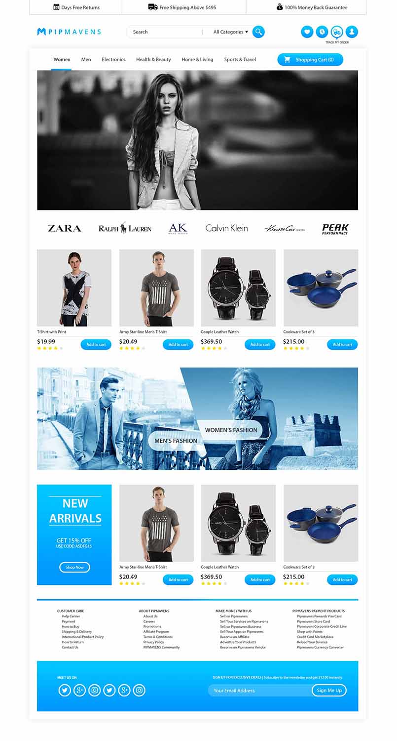 Web Design for E-commerce Site by Kirstin Web Design for E-commerce Site in Landing page design Inspiration by Kirstin