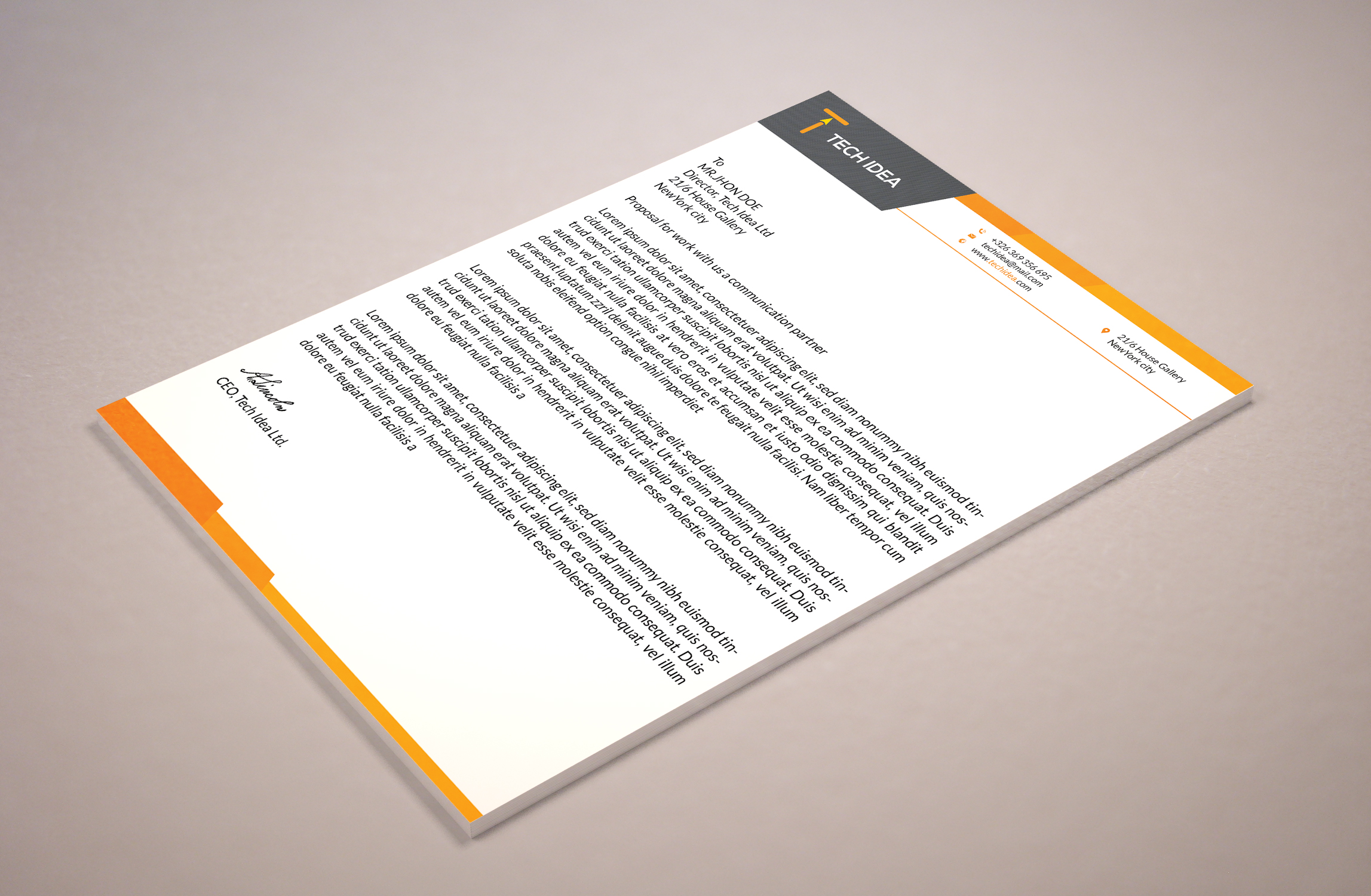 LetterHead by Painterbd LetterHead in Letterhead Design Inspiration by Painterbd