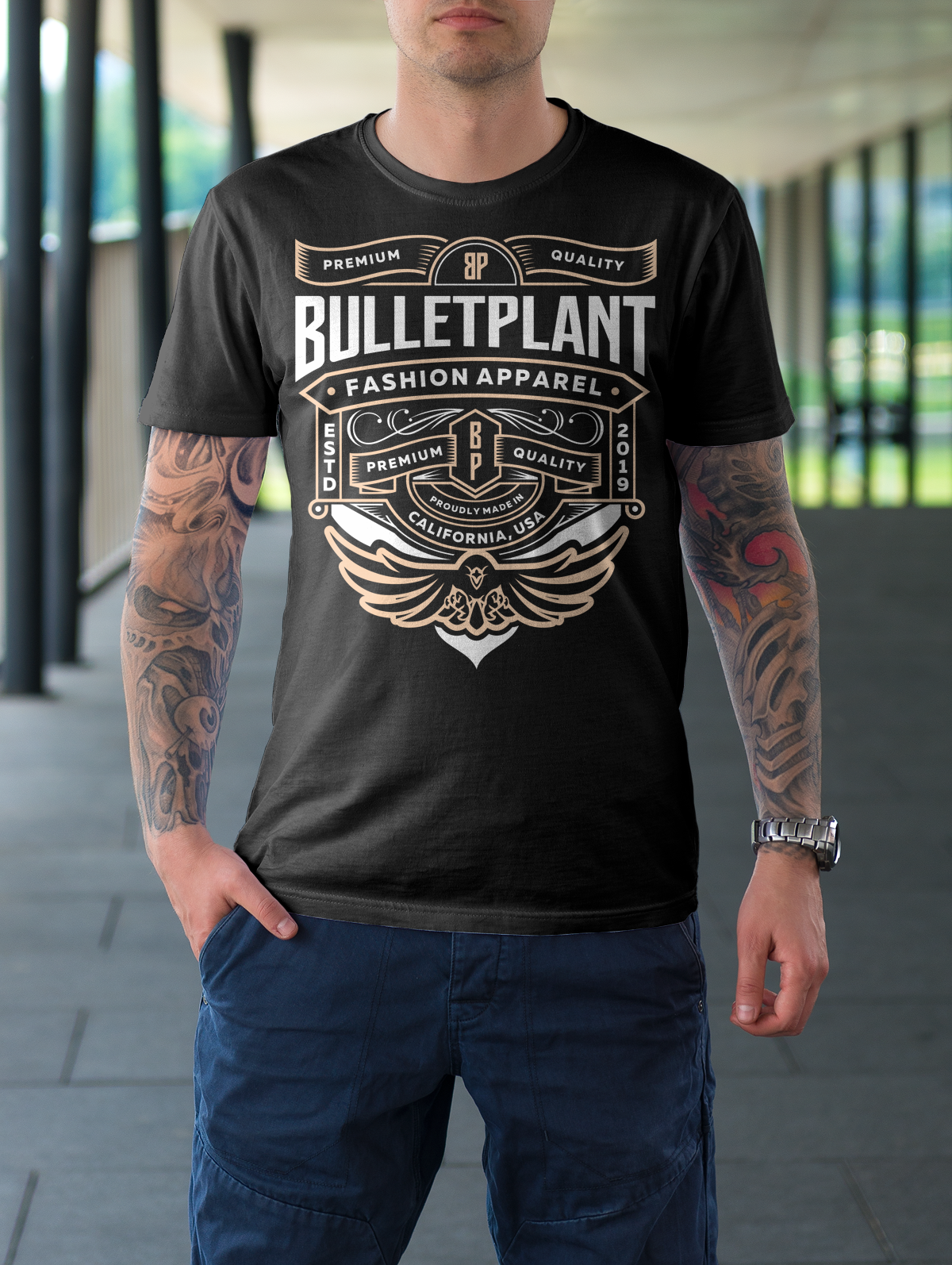 Bulletplant t-shirt design in Logo Design Inspiration by Lb_expert