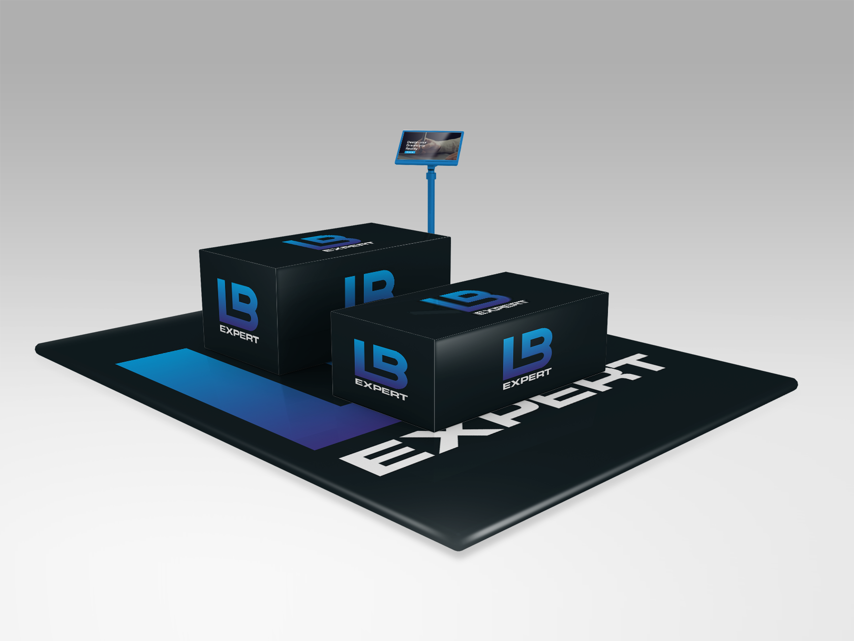 LB_Expert Trade show booth design by Lb_expert LB_Expert Trade show booth design in Trade show booth design Inspiration by Lb_expert