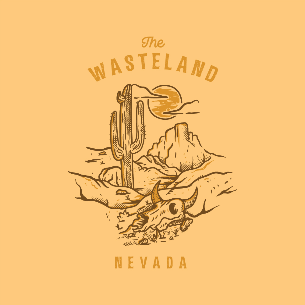 The Wasteland in T-Shirt Design Inspiration by Vwp.std