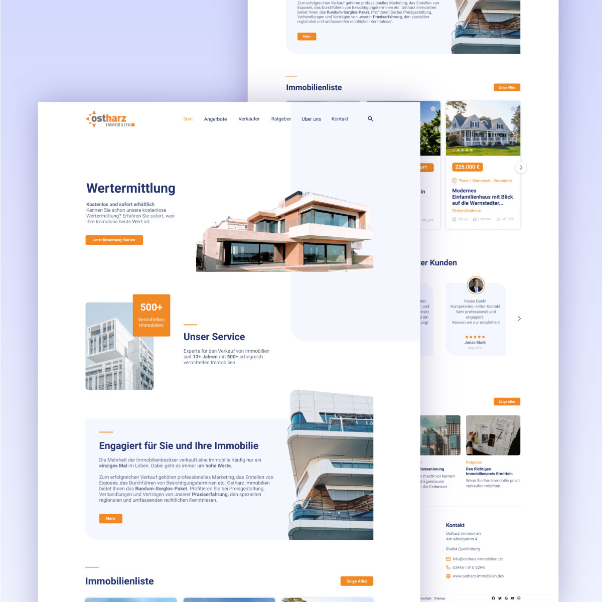 real estate landing page concept by Enwi Studio real estate landing page concept in Website Design Inspiration by Enwi Studio